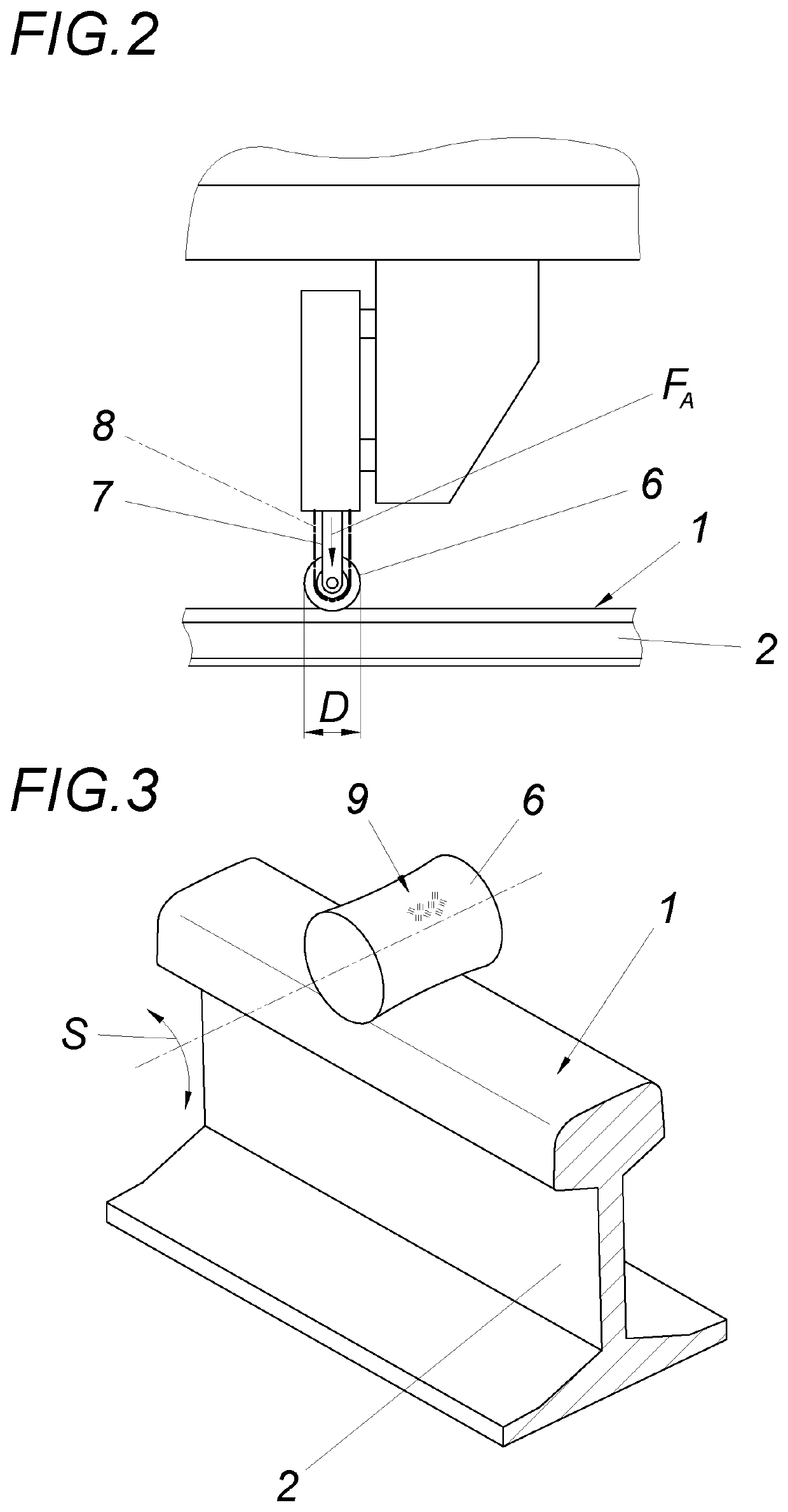 Method for machining the running surface of a rail