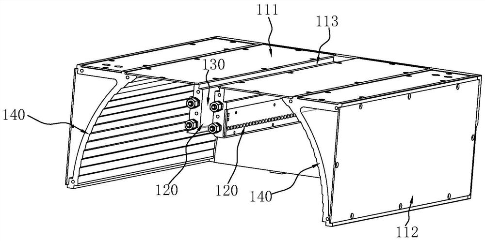 Lamplight device for curved glass detector