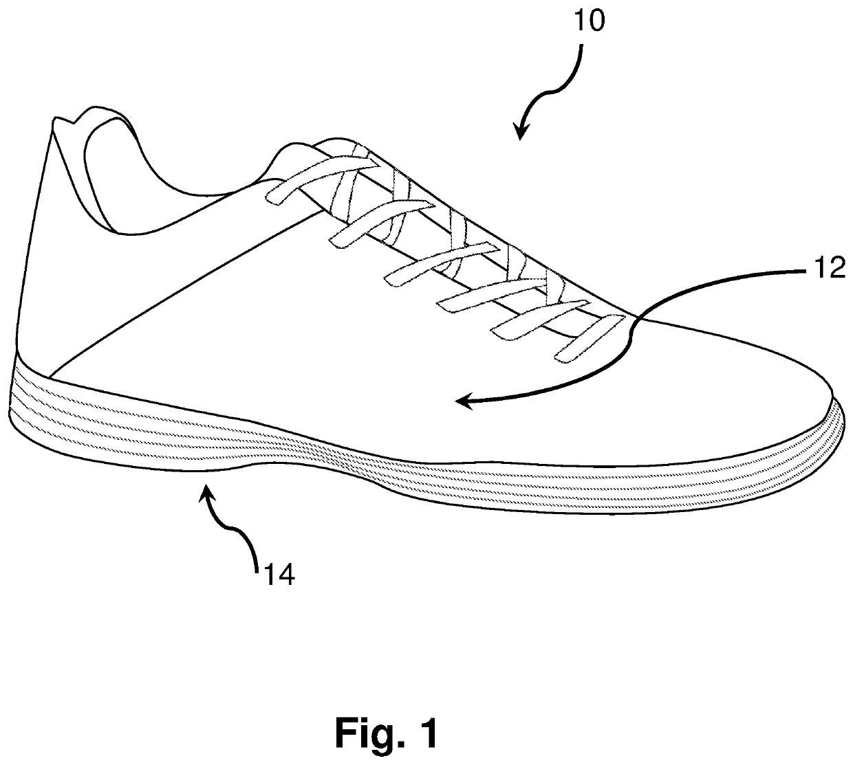 Force-Mitigating Athletic Shoe