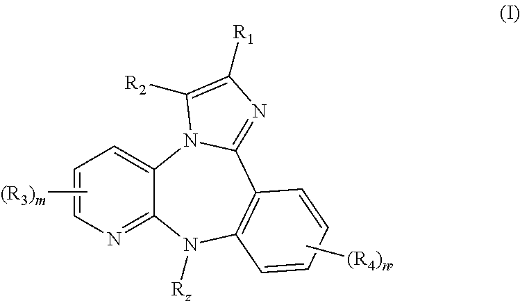 Substituted Benzo-Imidazo-Pyrido-Diazepine Compounds