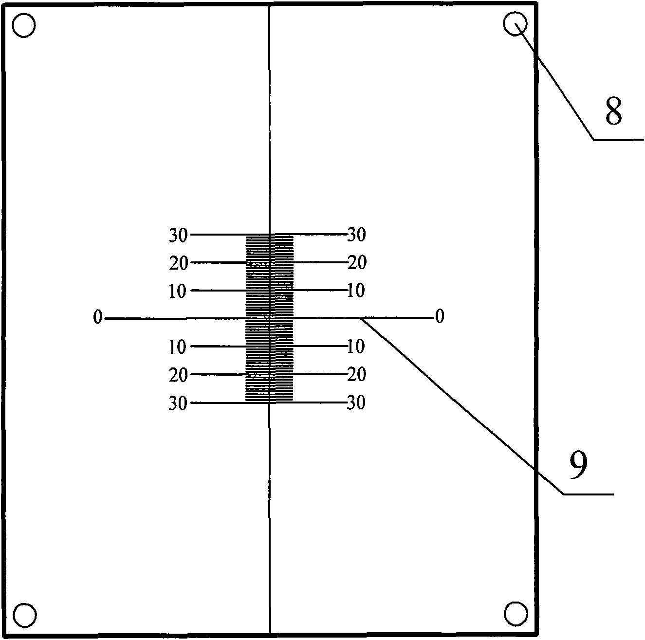 Trim meter of ship