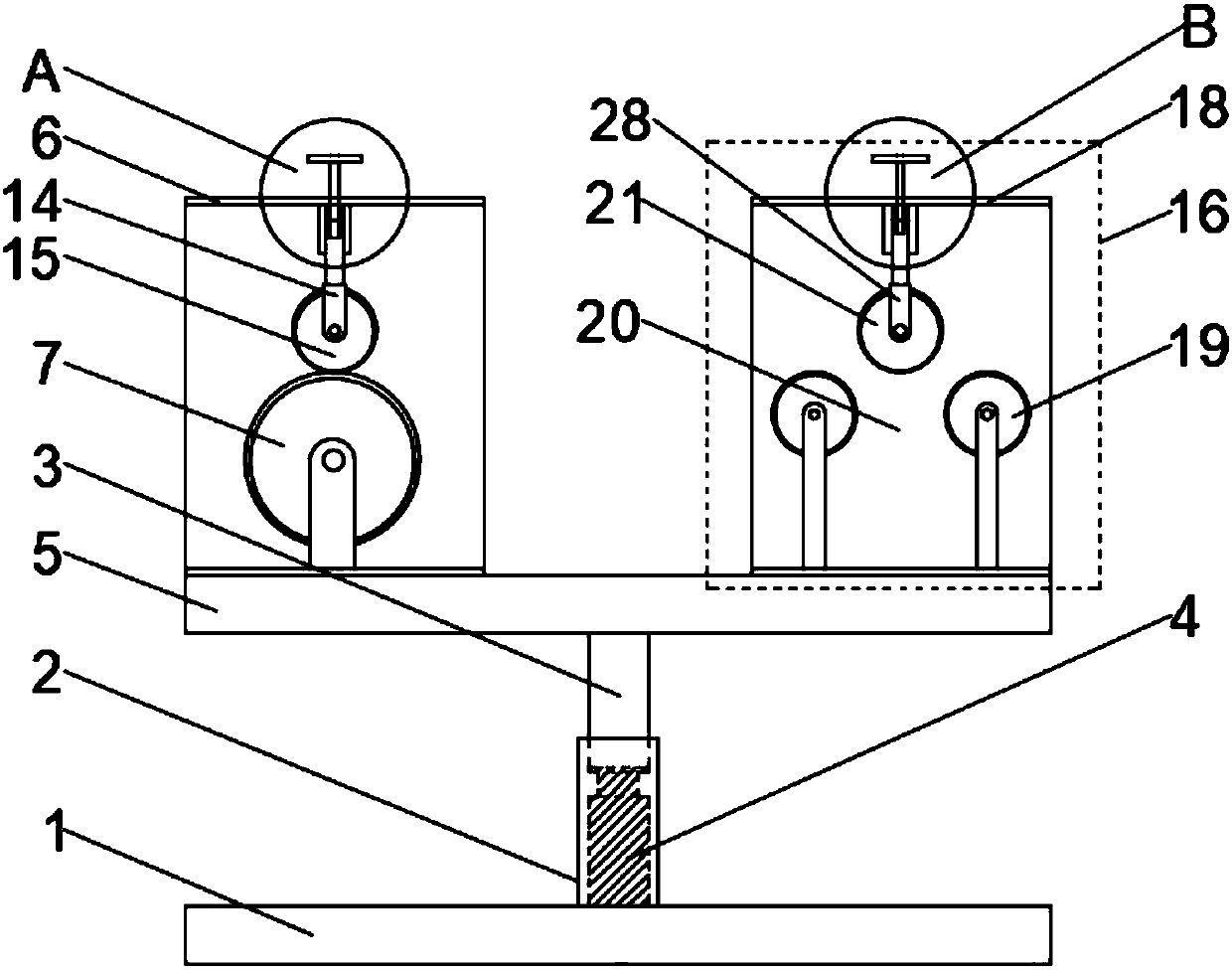 Yarn clamping mechanism for spinning machine
