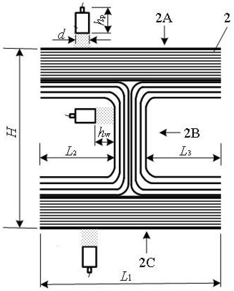 Ultrasonic detection system for composite material I beam
