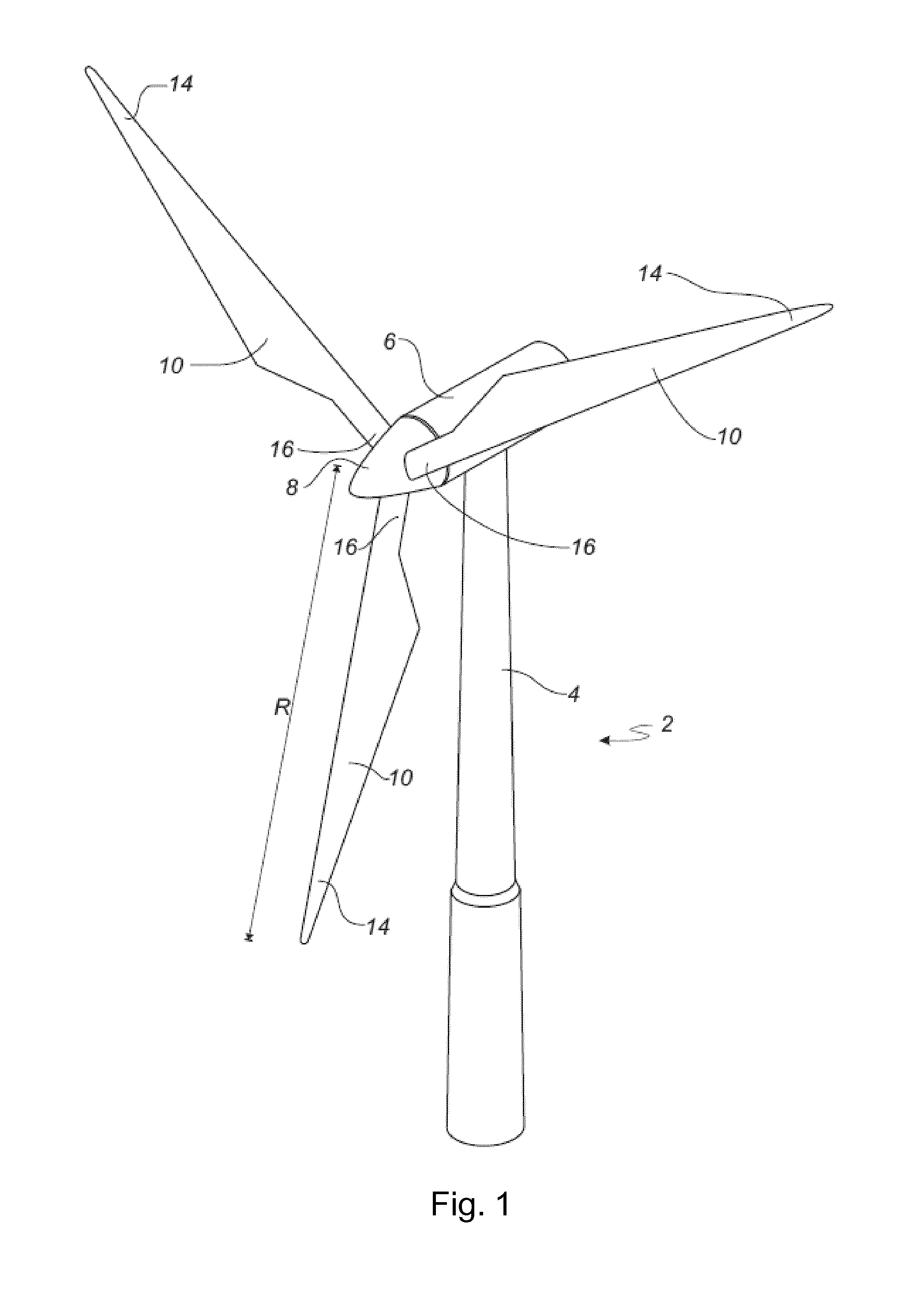 Vortex generator arrangement for an airfoil