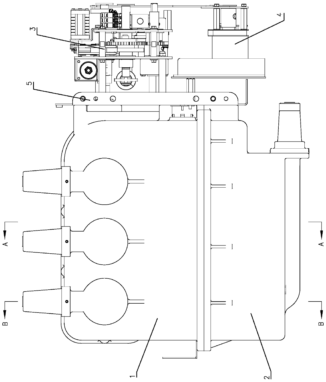 Common box type solid insulation switch