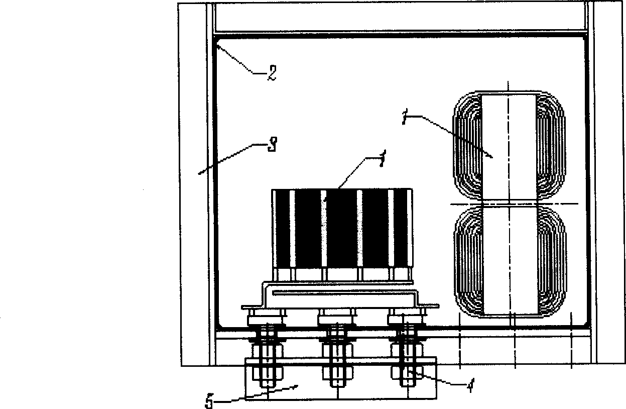Evaporation chamber for inner container type evaporative cooling device