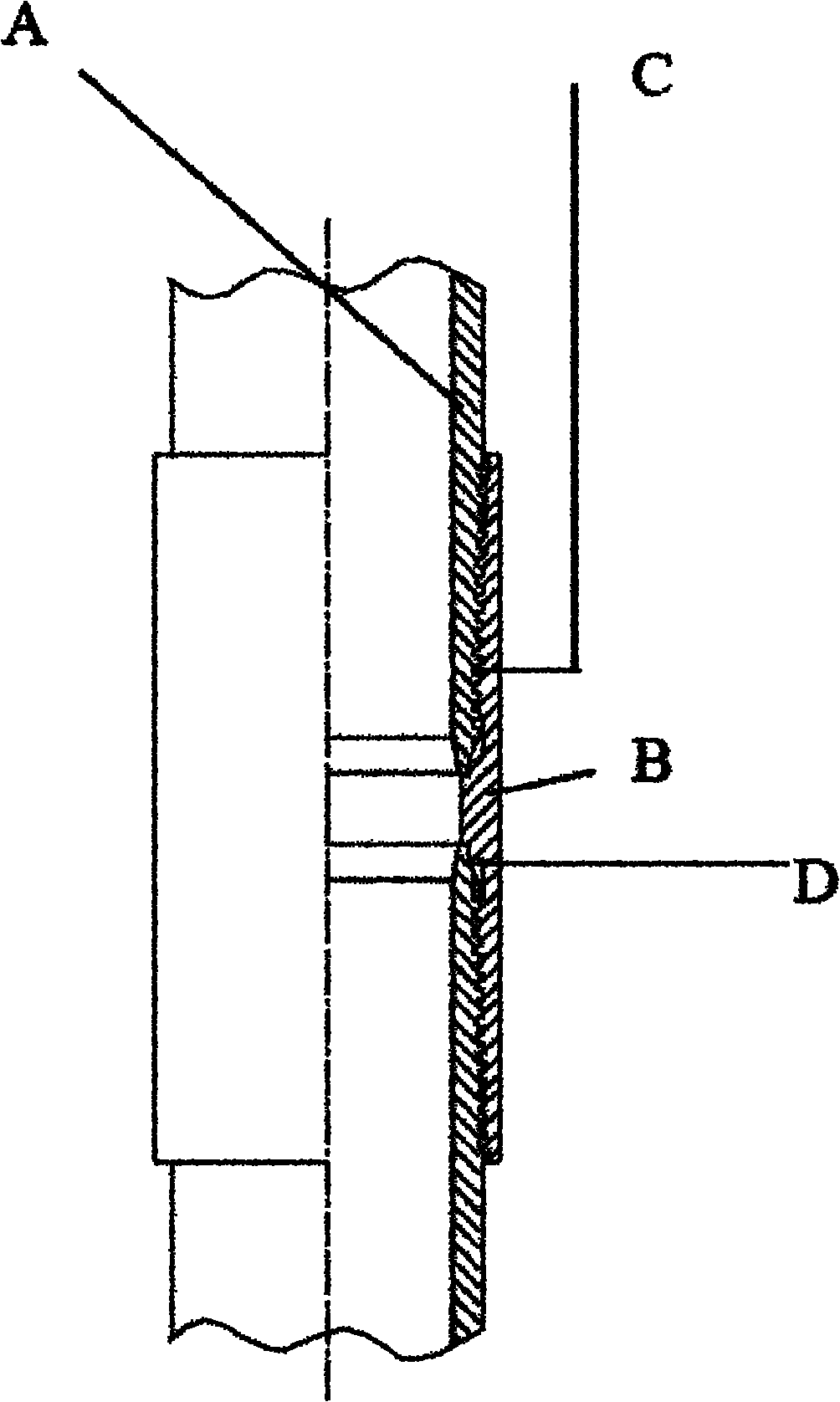 Thread joint structure for high-performance oil casing