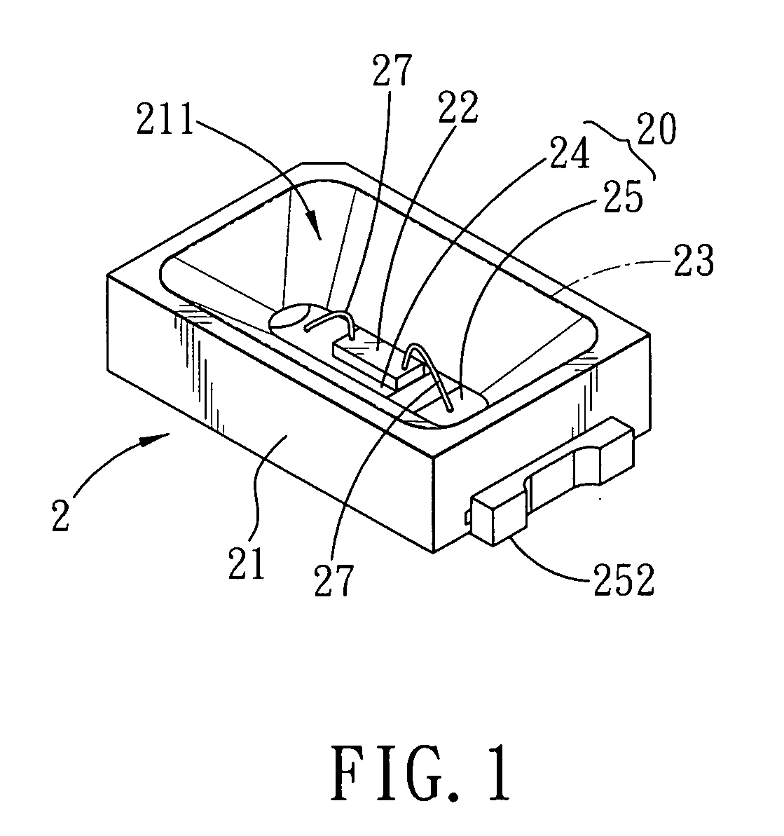 Lead frame unit, package structure and light emitting diode device having the same