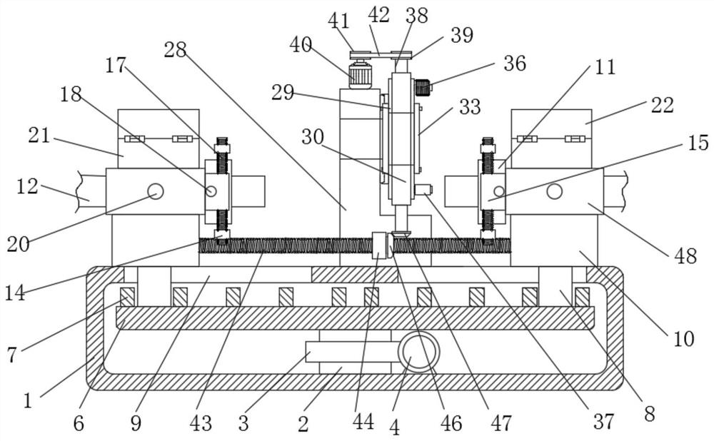 Winding system for cable distribution and winding process