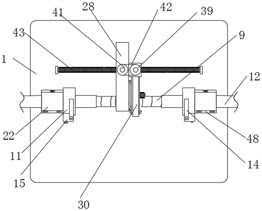 Winding system for cable distribution and winding process