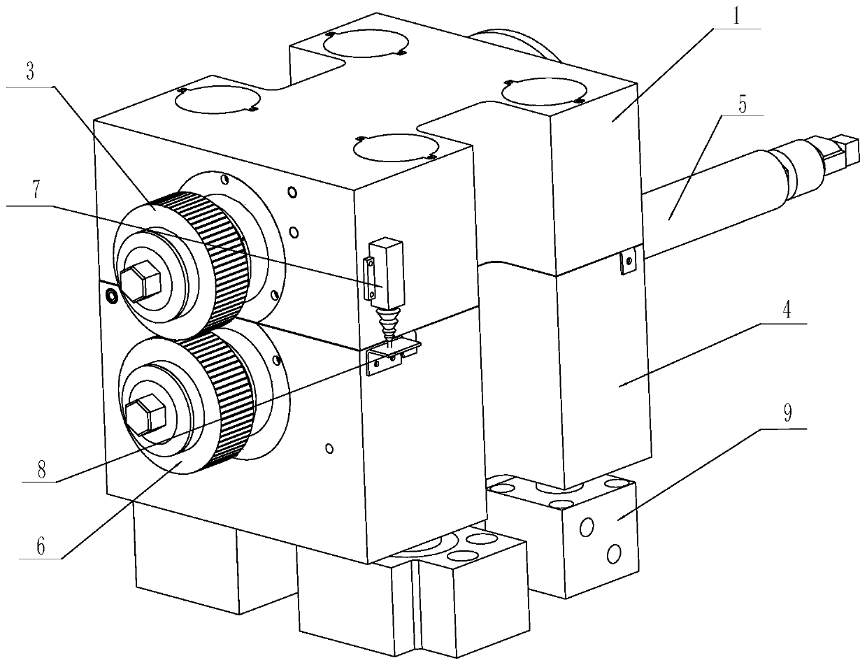 Roller wheel distance adjusting apparatus and method