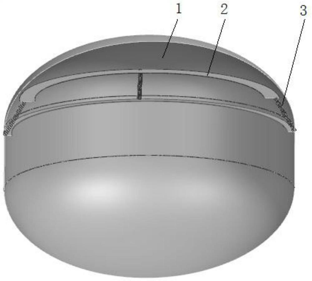 Design method of liquid rocket upper-stage storage tank anti-shaking device