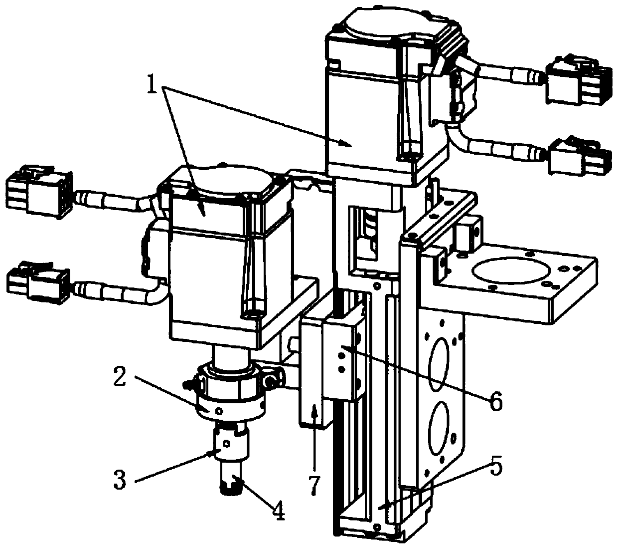 Artificial intelligence-imitated electronic low-torsion position control system