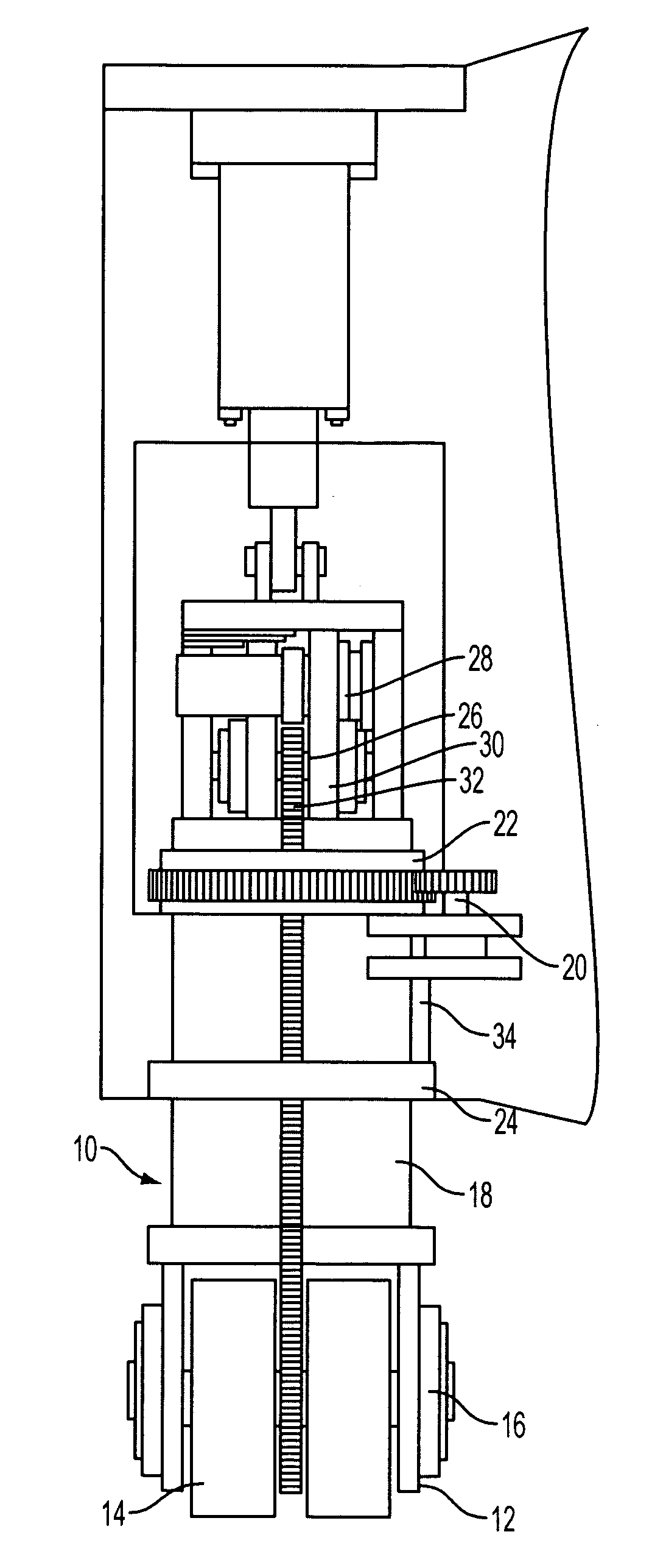Stack axle assembly and transporters having the same