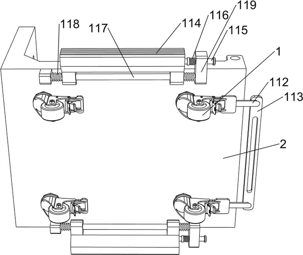 Coal mine transport vehicle capable of being braked and facilitating feeding and discharging