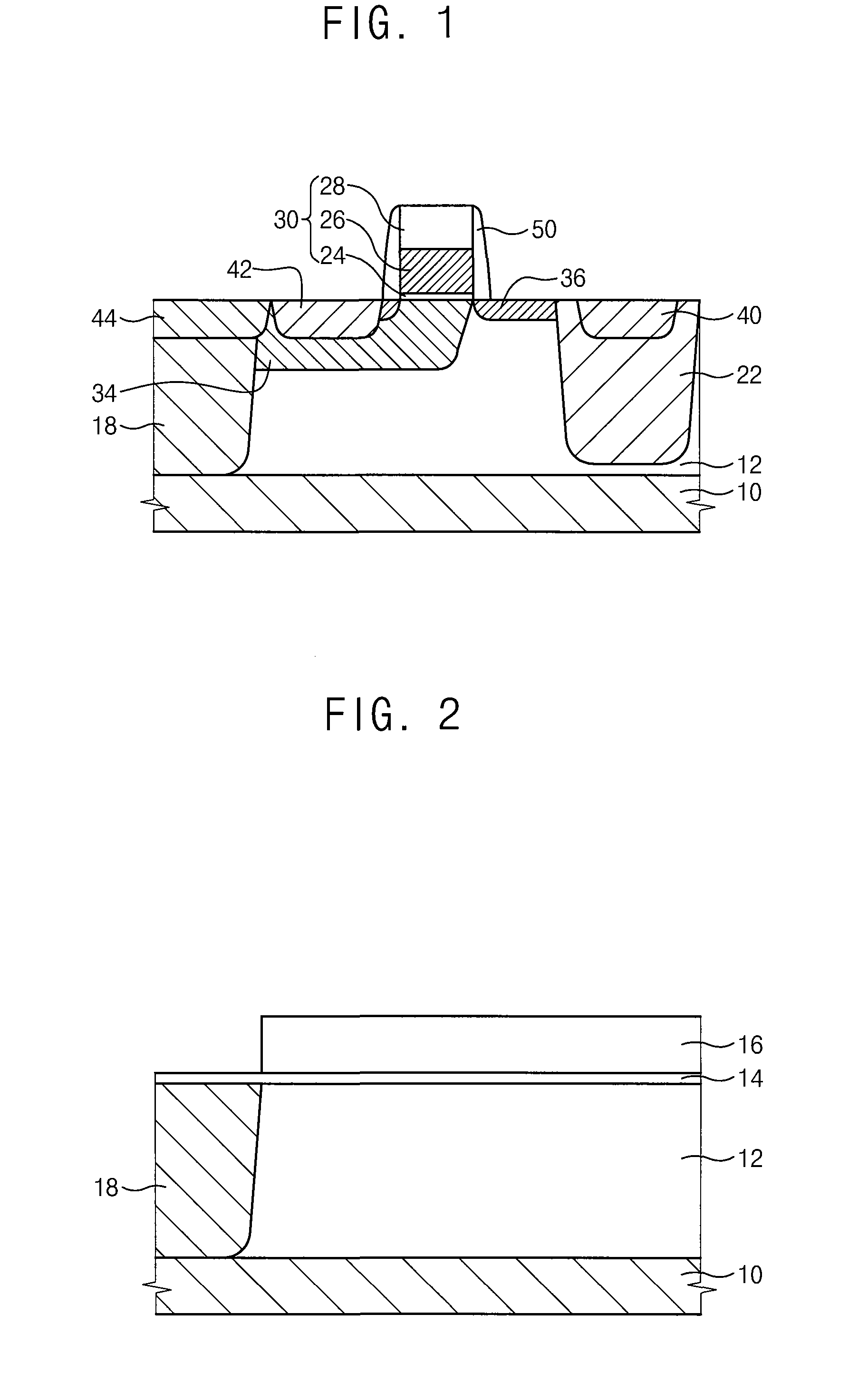 High frequency mos transistor, method of forming the same, and method of manufacturing a semiconductor device including the same