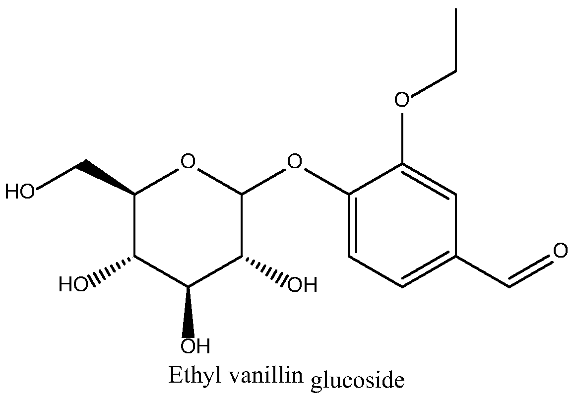 Application of glucosyltransferase in production of ethyl vanillin-alpha-D-glucoside