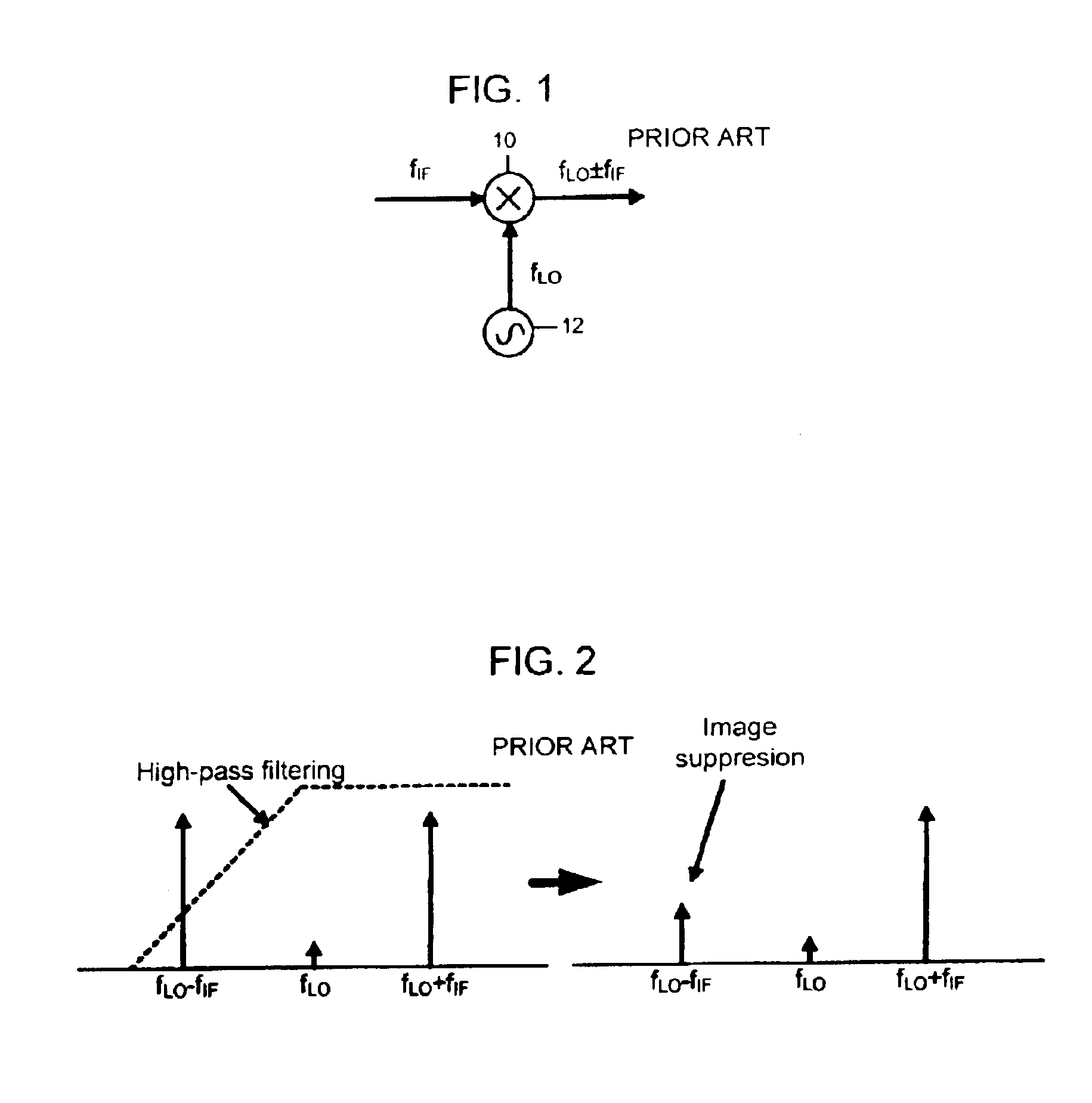 Tunable upconverter mixer with image rejection
