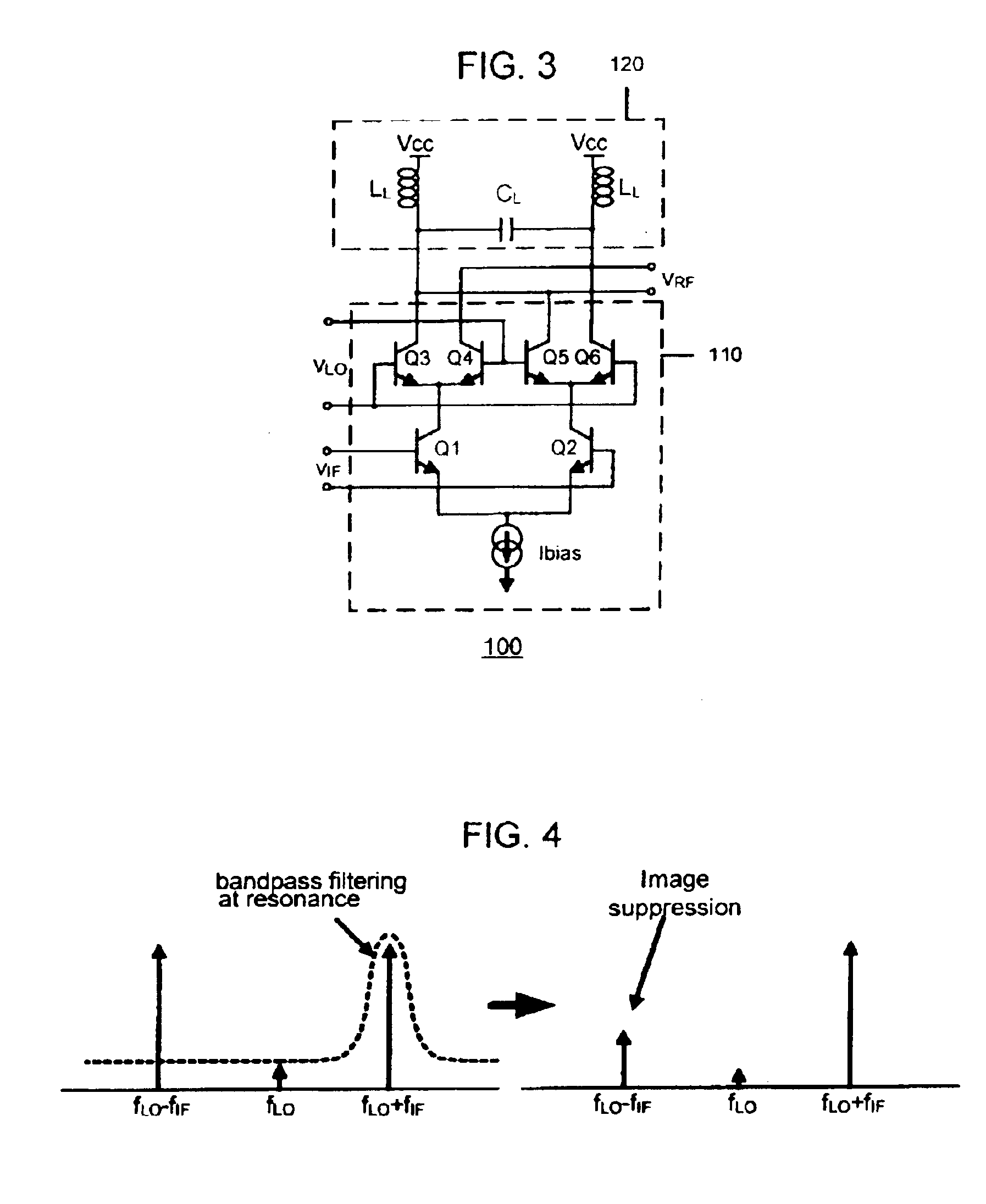 Tunable upconverter mixer with image rejection