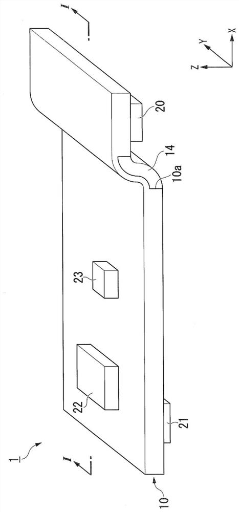 Electronic substrate and manufacturing method thereof