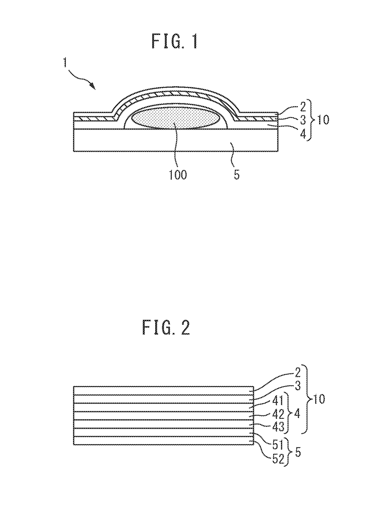 Absorbing layer for blister package, laminate comprising same, and blister package using said laminate