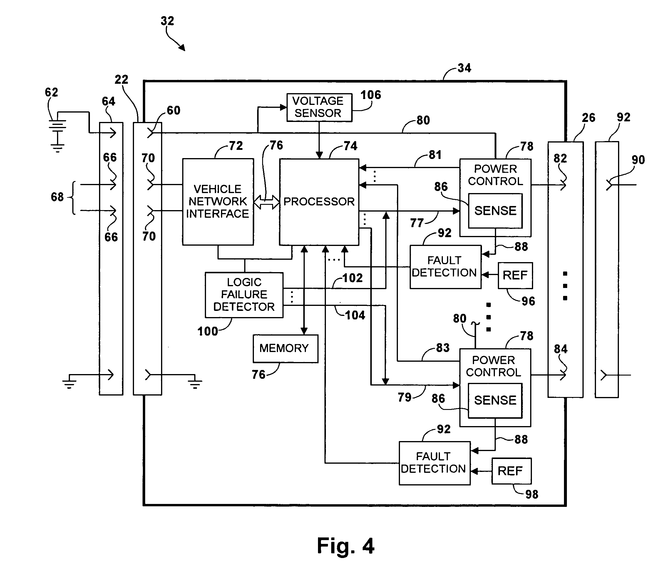 Method and system for driving a vehicle trailer tow connector