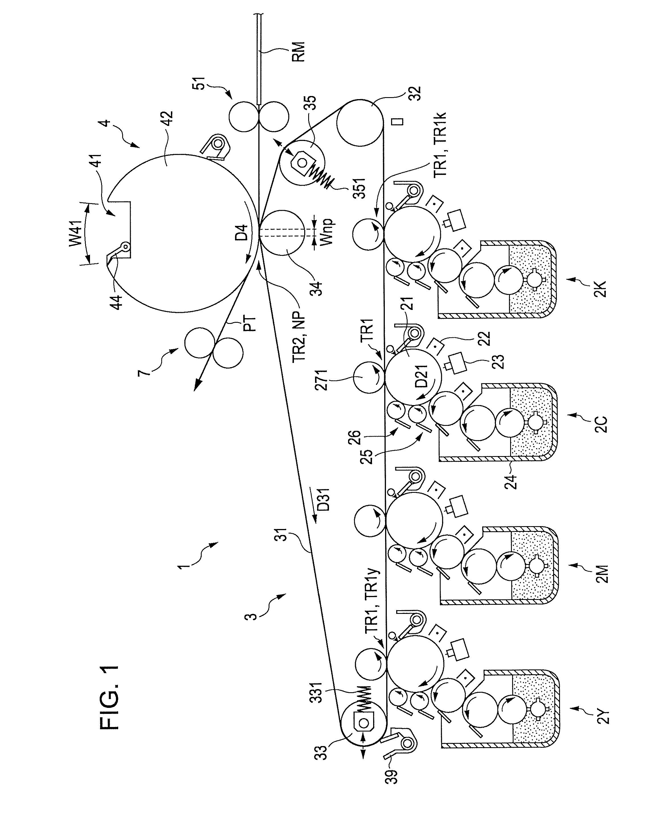 Image forming apparatus and transfer apparatus