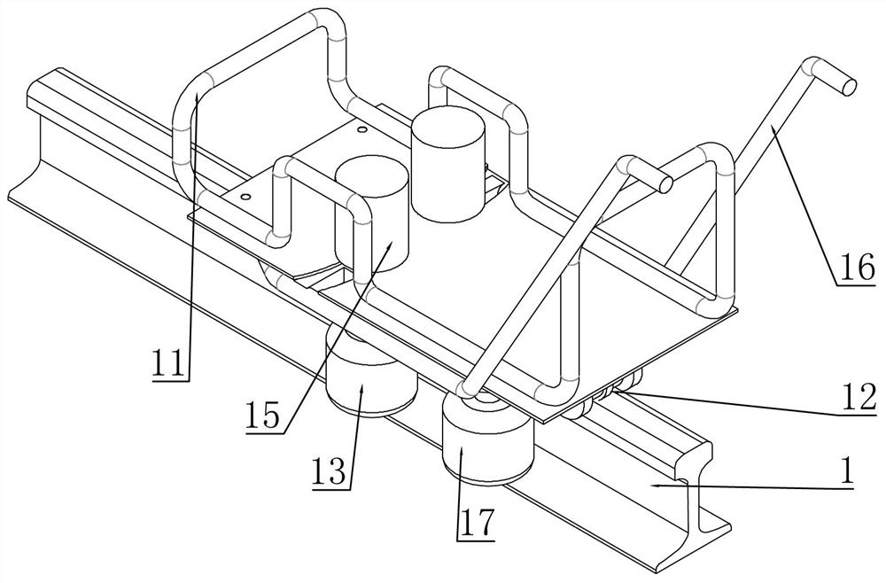 Cold dismantling repair method for track circuit insulation device