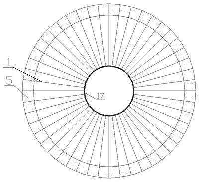 Super-large thermal insulation storage tank with double-curved double-layer cable as tank roof and its construction method