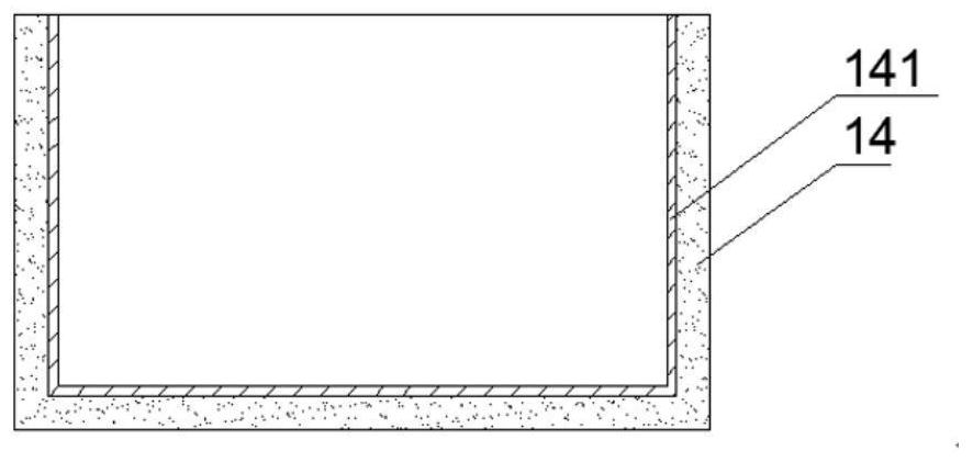 Low-nitrogen emission submerged combustion type gasifier