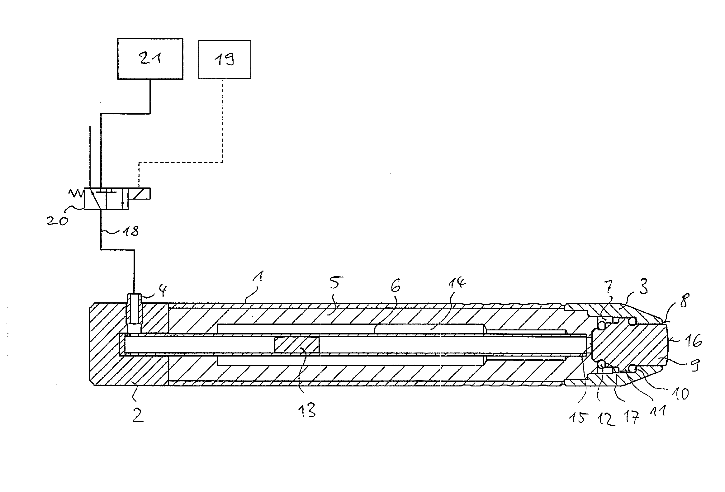 Apparatus for treating biological body substances by mechanical shockwaves