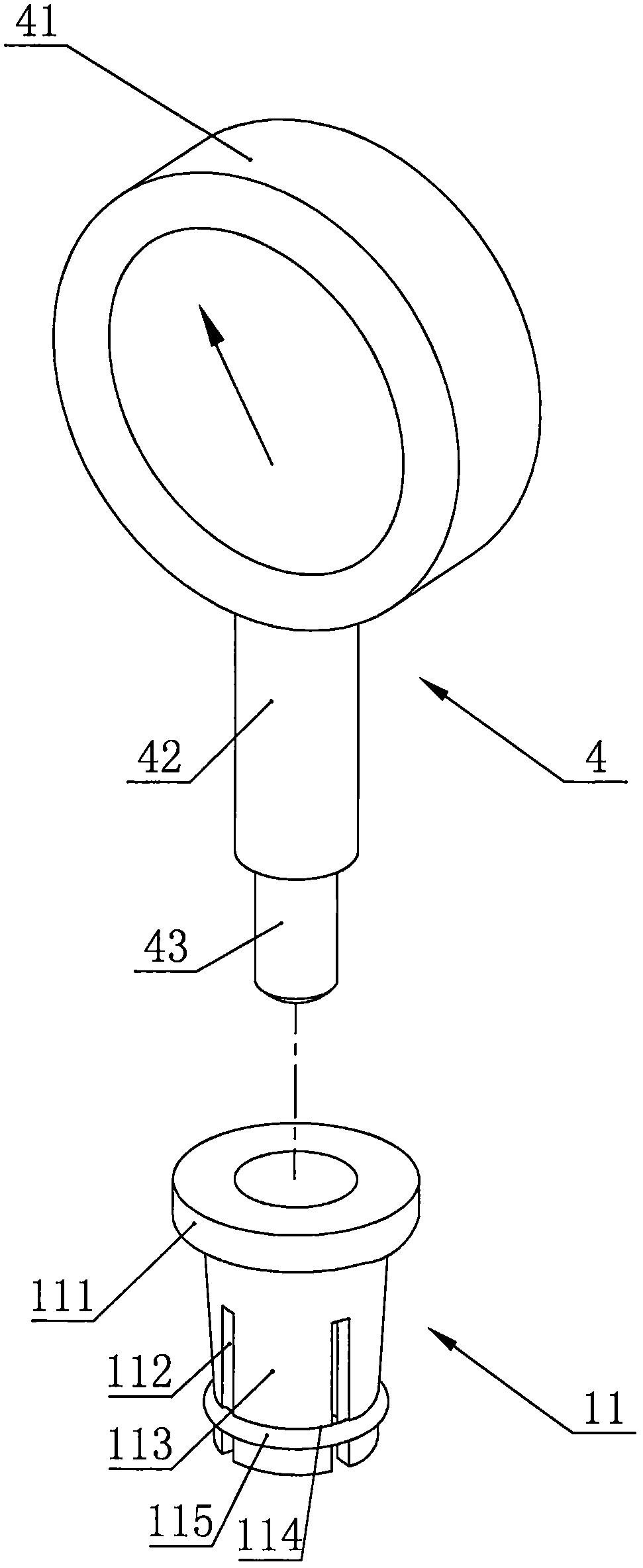 Adhesive sticker material flatness detector with local detection function