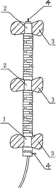 Full-split single pore sound wave test device and debugging method thereof