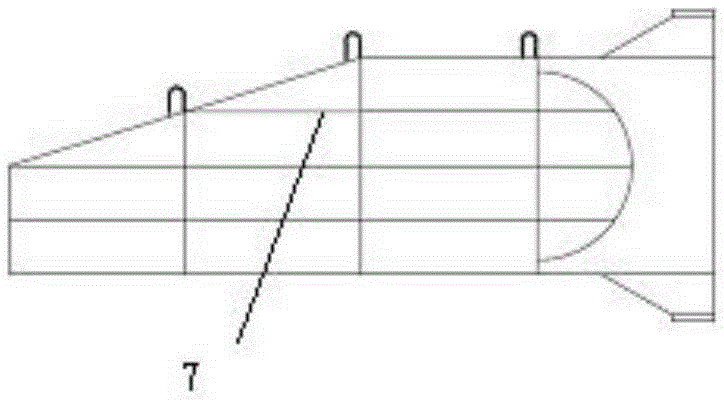 Box girder vertical bending moment test mechanism