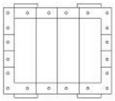 Box girder vertical bending moment test mechanism