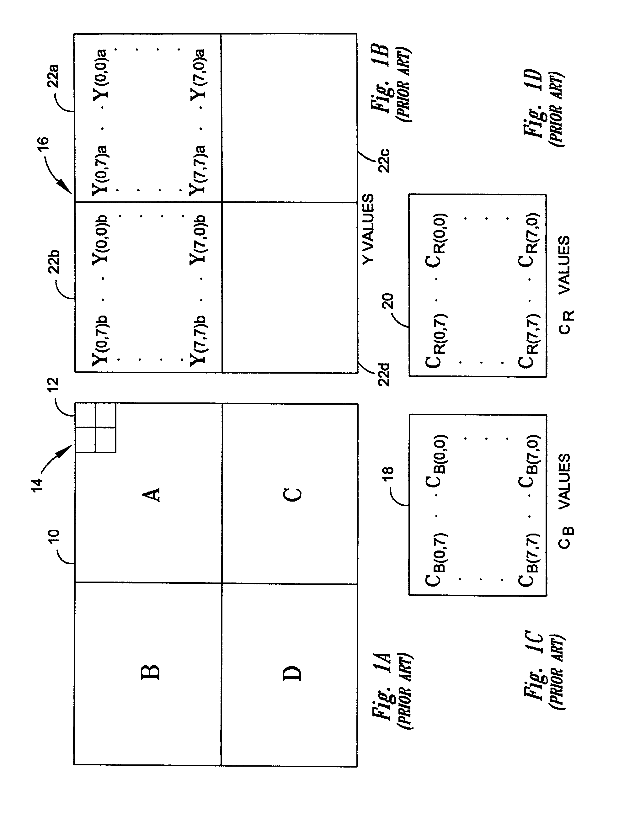 Circuit and method for performing a two-dimensional transform during the processing of an image