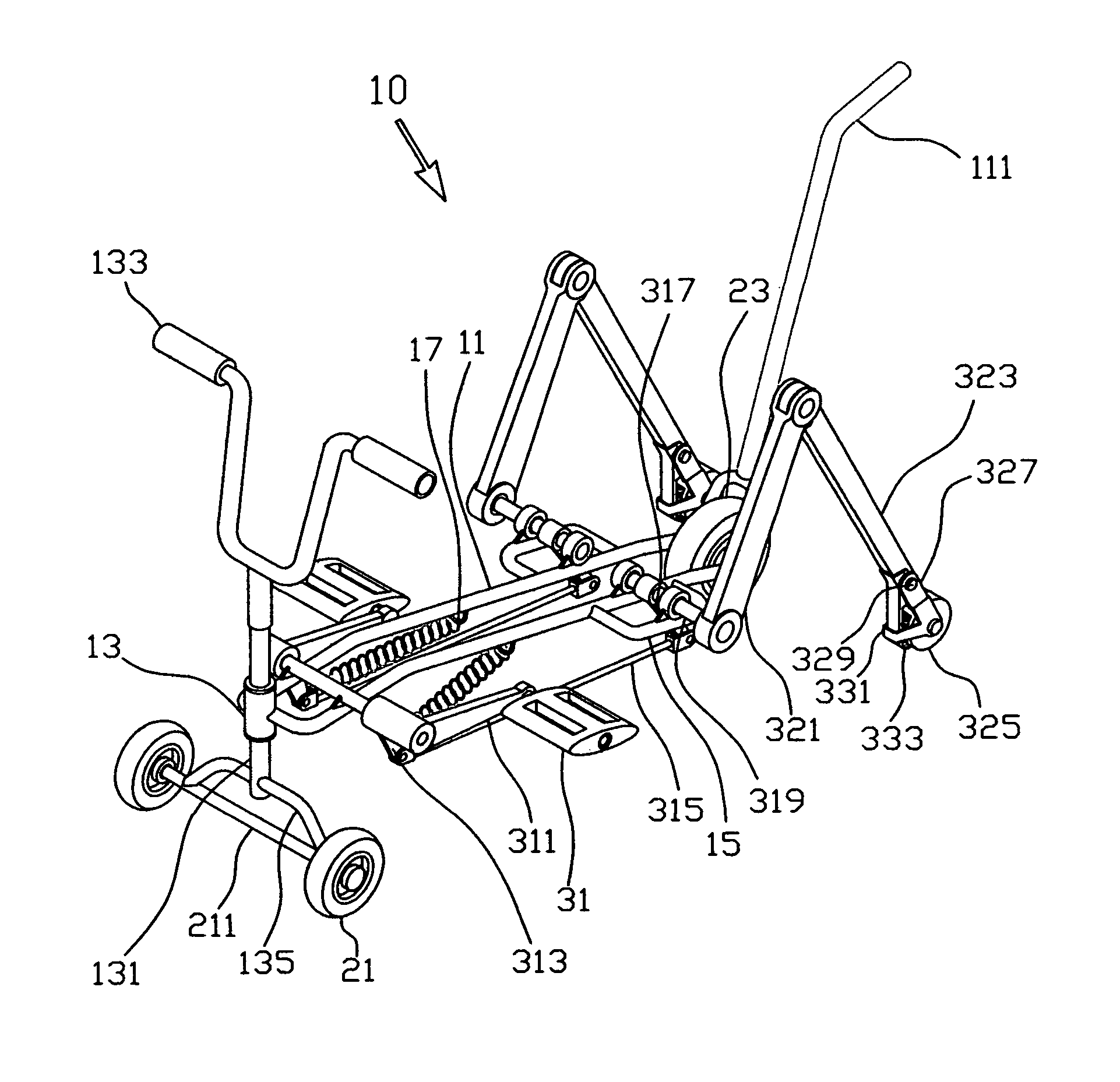 Animal imitating tricycle