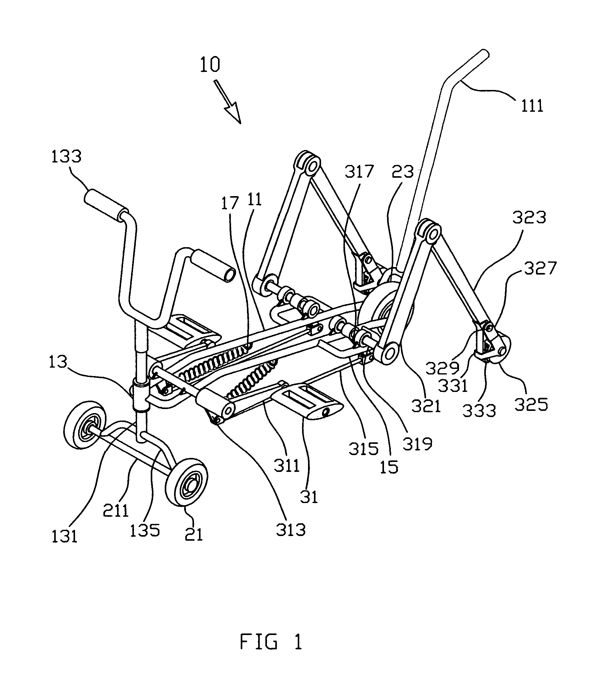 Animal imitating tricycle