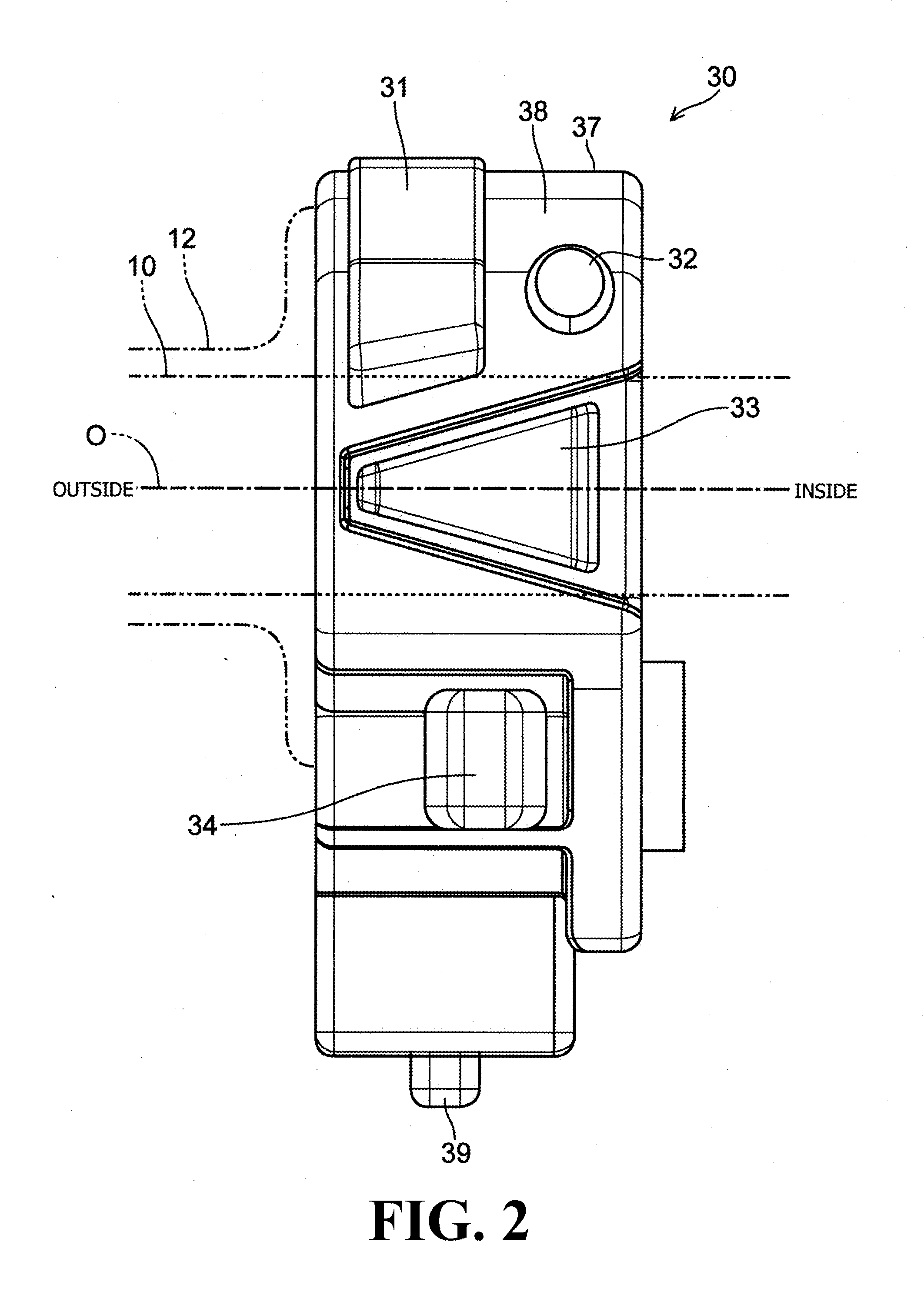 Handlebar switch for motorcycle