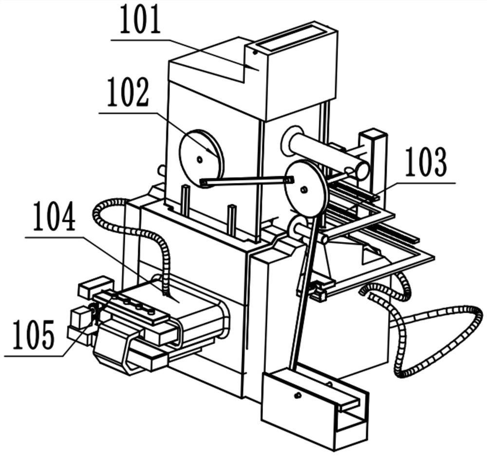 Rapid cleaning device for medical waste in COVID-19 ward