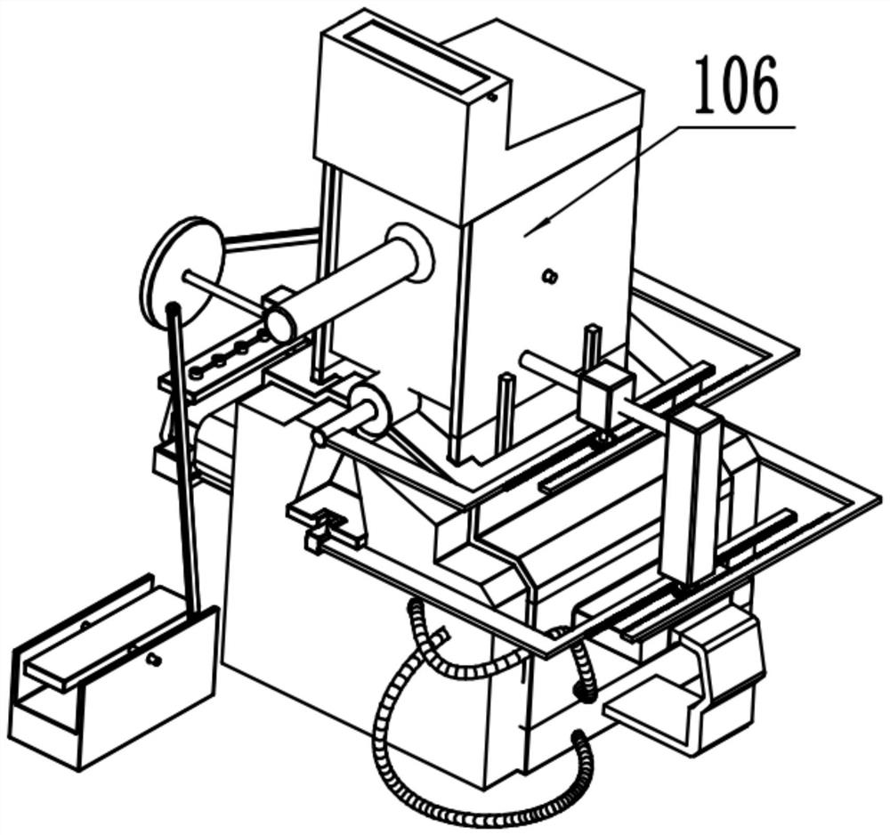 Rapid cleaning device for medical waste in COVID-19 ward