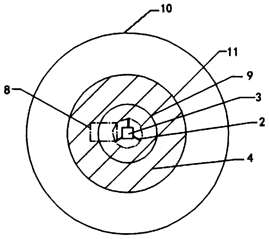 Ecological treatment system and method of natural water body