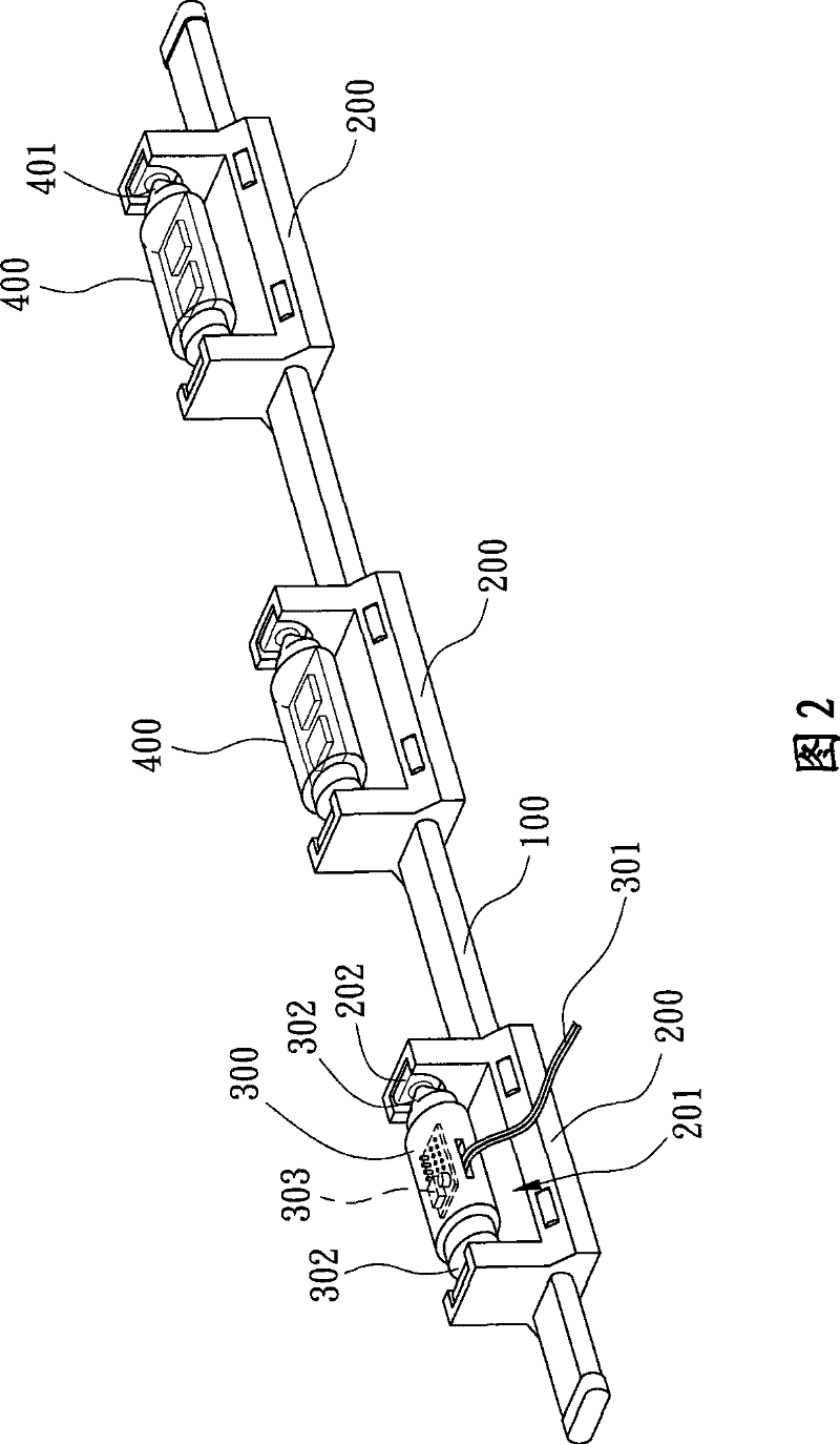 Movable power supply device of light source and method thereof