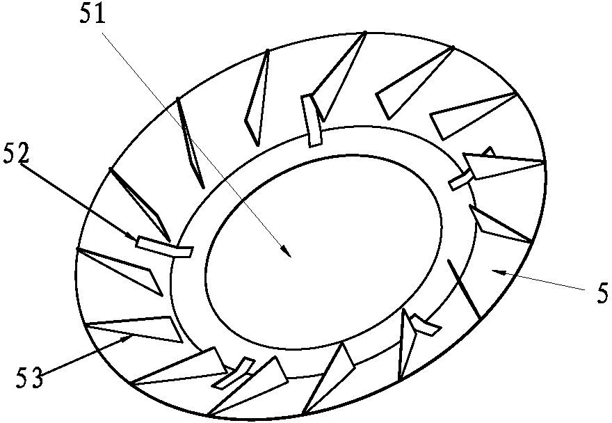 Improved gas stove with secondary air channel