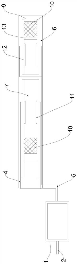 Hoof bath system used for dairy cattle and control method thereof