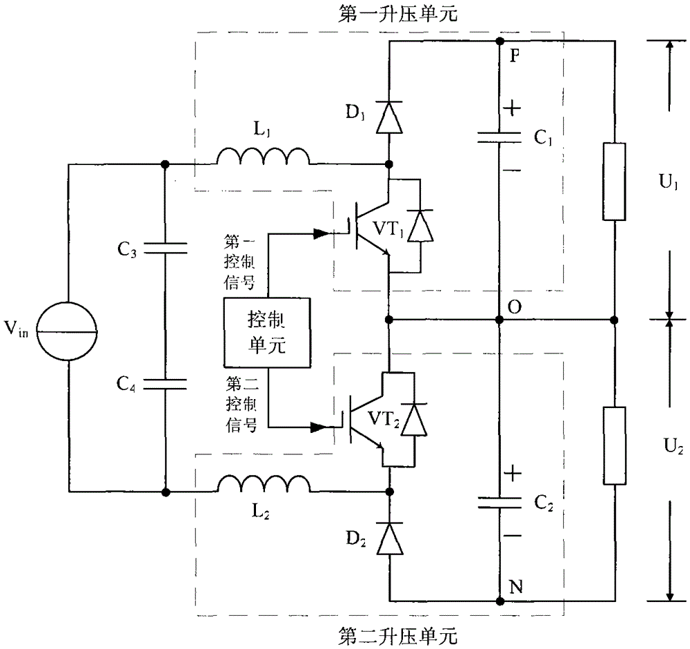 A frequency multiplier boost circuit, its control method, and inverter