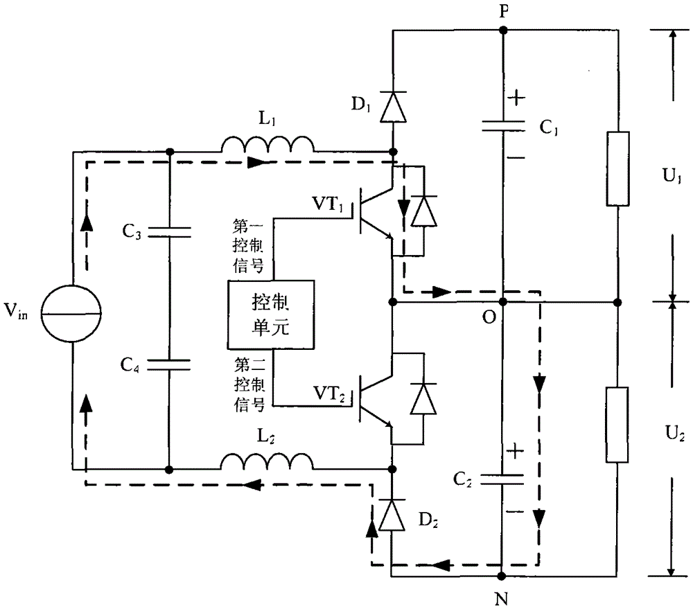 A frequency multiplier boost circuit, its control method, and inverter