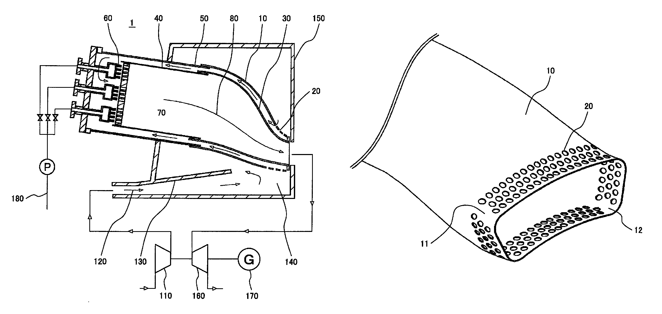 Gas turbine combustor including a transition piece flow sleeve wrapped on an outside surface of a transition piece