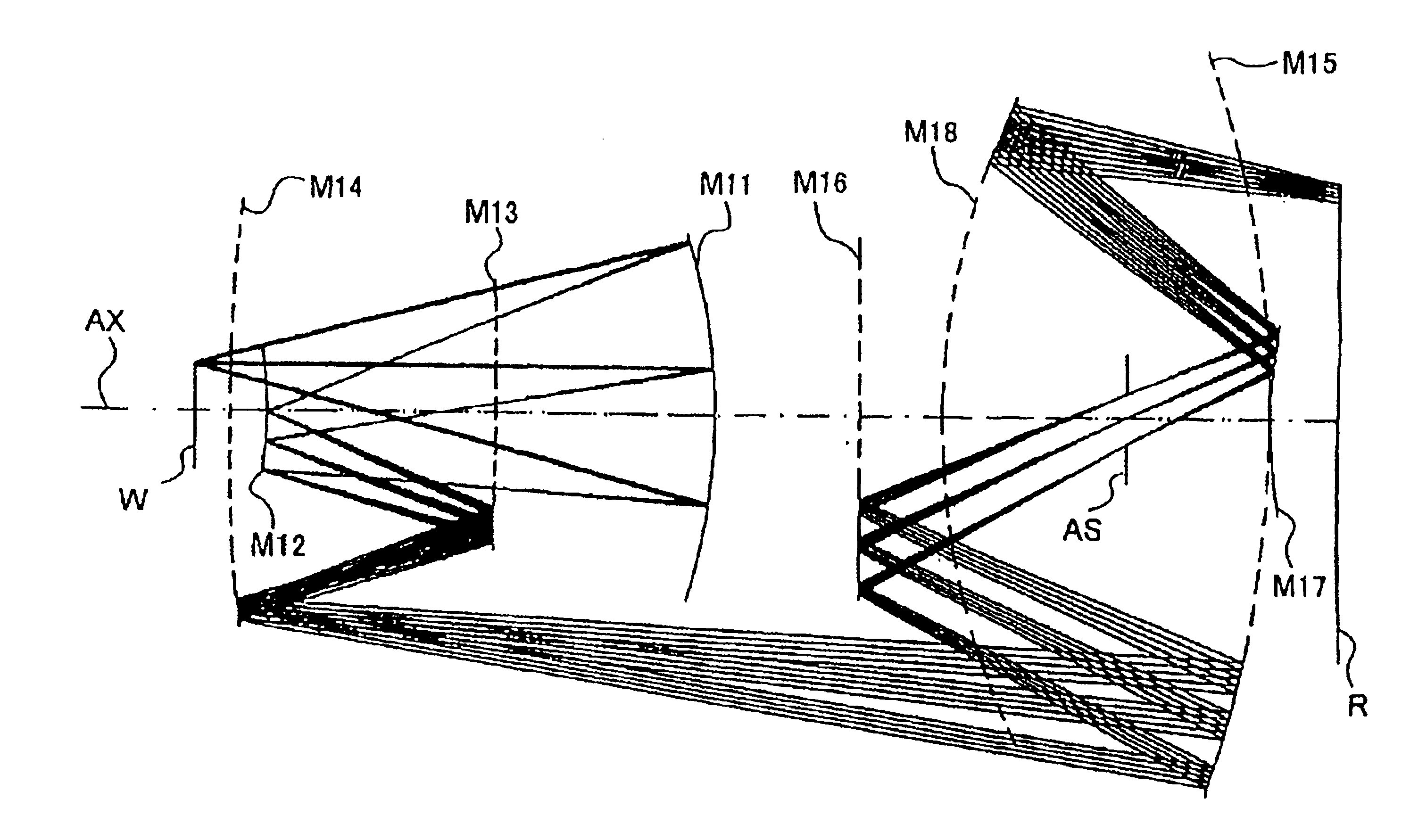 Imaging optical system and exposure apparatus