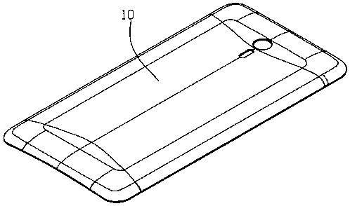 Glass shell structure and preparation method thereof